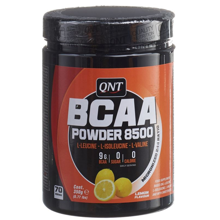 QNT BCAA 8500 Serbuk Segera Lemon 350g