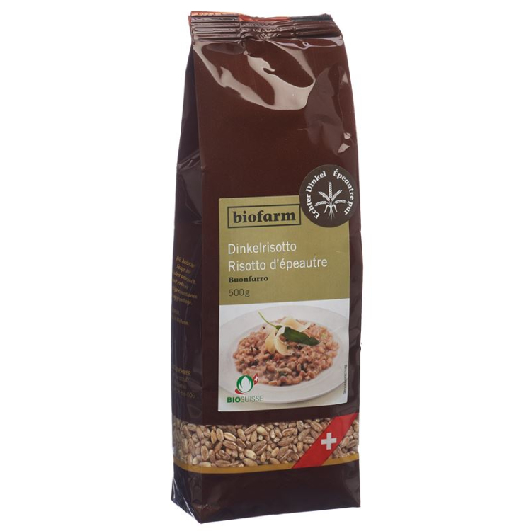 Biofarm Buonfarro Dinkel Risotto CH Bud 500 g