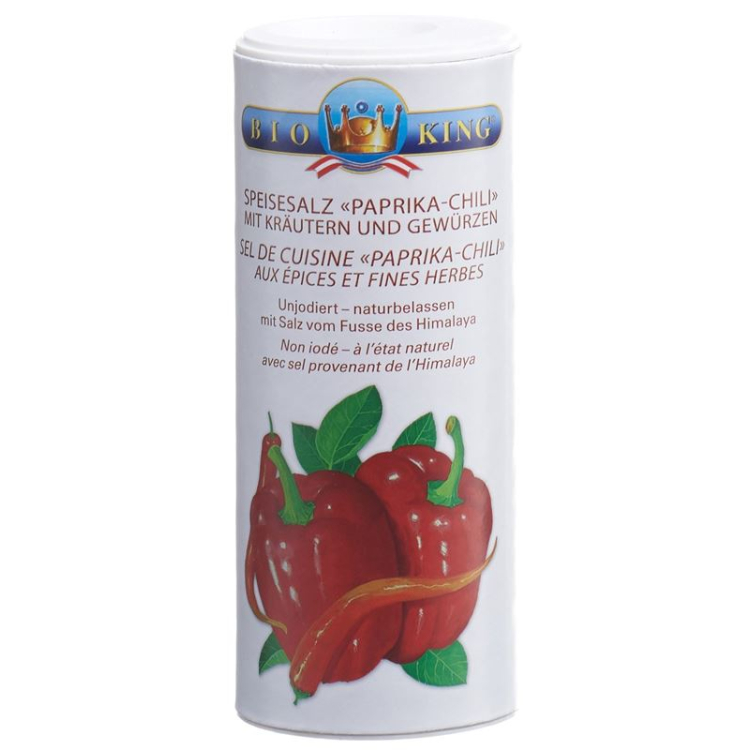 BIOKING Tuz Shaker Paprika Chili 200 gr