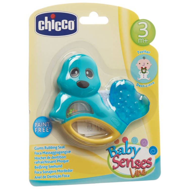 Chicco-ს კბილების ბეჭდის ბეჭედი 3M+