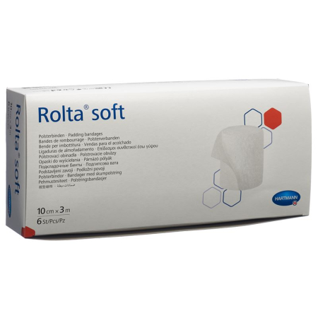 ROLTA SOFT Wattbinde 10cmx3m sintetik