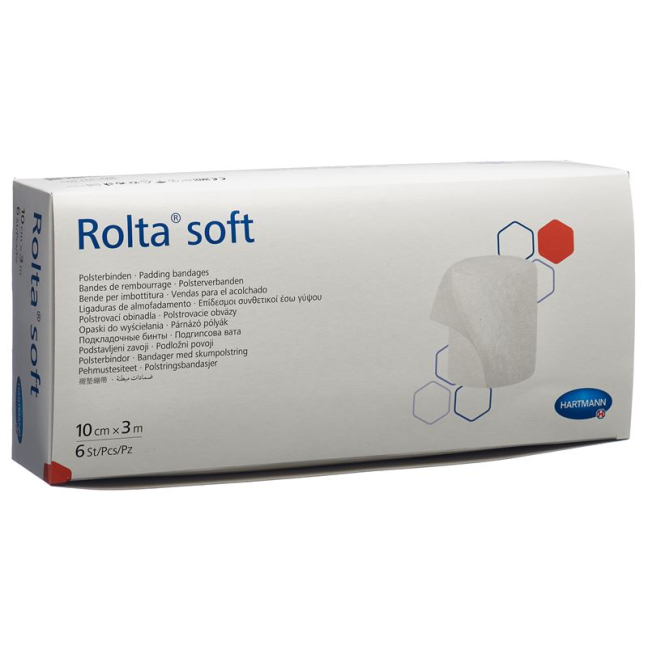 ROLTA SOFT Wattebinde 10cmx3m sintético