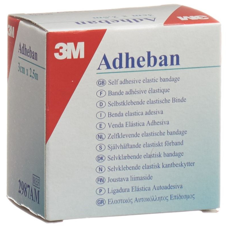 Bandage de protection 3M Adheban 3cmx2.5m