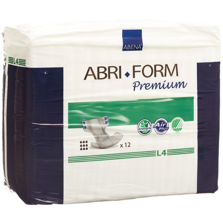 Abri-Form Premium L4 100-150 cm zeleni veliki kapacitet usisavanja 4000 ml