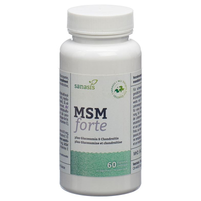 Sanasis MSM Glucosamin and Chondroitin Kaps can 60 Stk