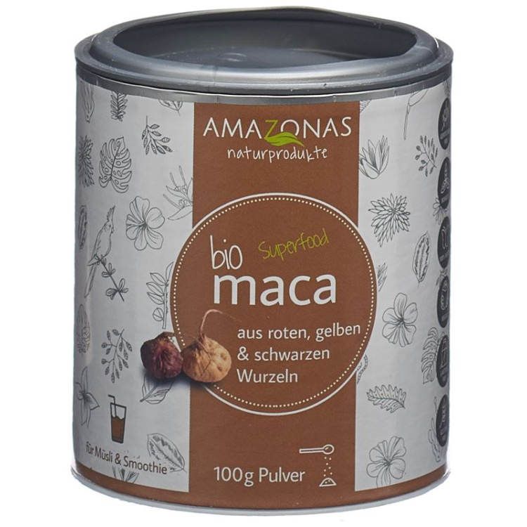 AMAZON maca powder Bio 100% pure Ds 500 g