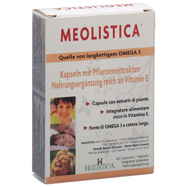 HOLISTICA Meolistica kapsle 60 ks