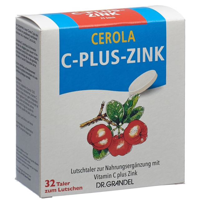 Cerola C-Plus Zink Taler - Zinc Supplement for a Healthy Immune System