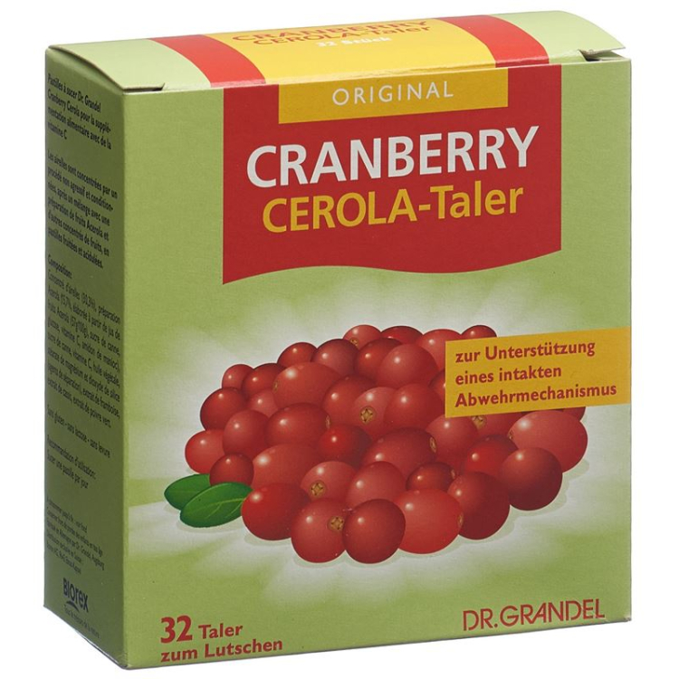 Grandel Cranberry Thaler 32 stk