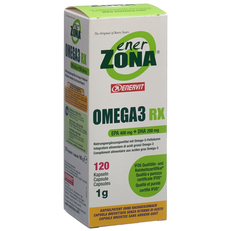 Enerzona Omega-3 1000 mg 120 capsules