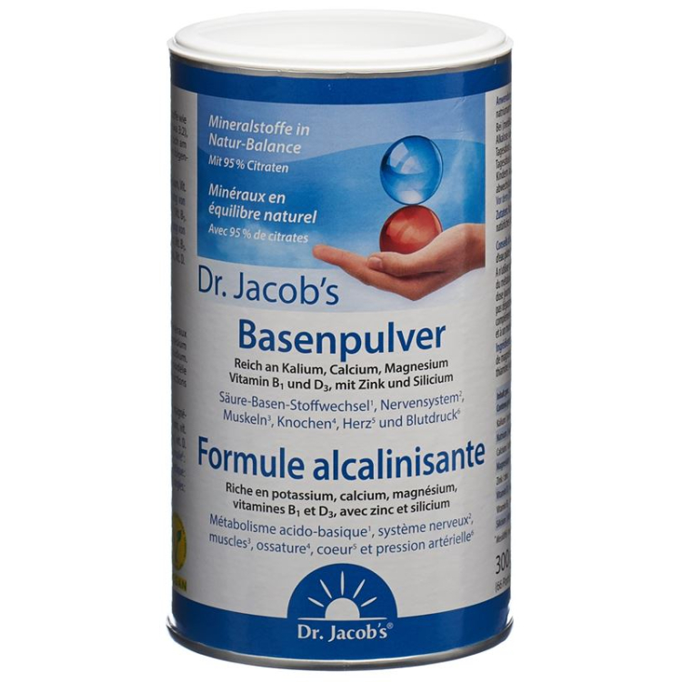 Basenpulver របស់វេជ្ជបណ្ឌិត Jacob 300 ក្រាម។