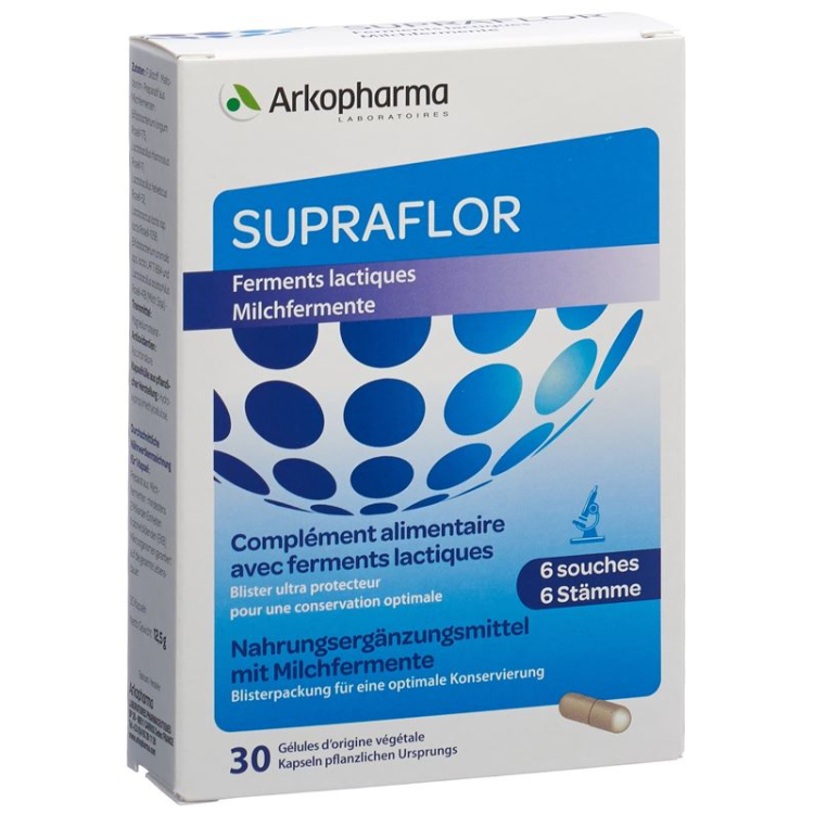 Supraflor kapsler 30 stk