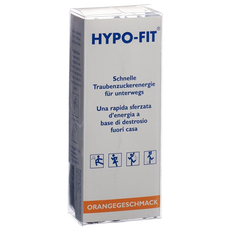 Hypo-Fit сұйық қант апельсин bag 12 дана