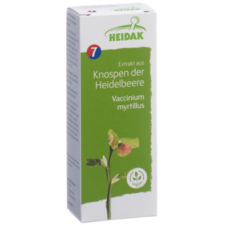 HEIDAK Knospe Heidelbeere Vaccinium myrtillus Glyc Maz Fl 250 мл