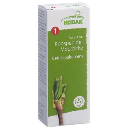 HEIDAK bud Moorbirke Betula pub glycerol maceration Fl 30 ml