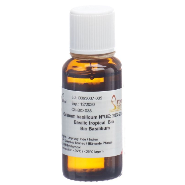 Aromasan basil ether/oil organic 100 ml