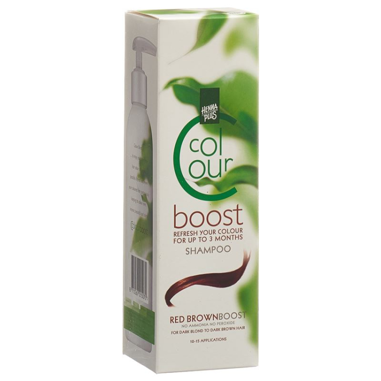 Henna Plus Color Boost шампунь қызыл қоңыр 200 мл