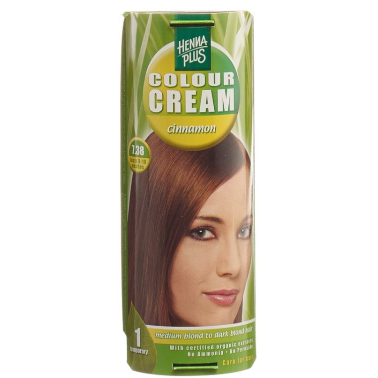 Henna Plus Color Cream 7,38 fahéj 60 ml