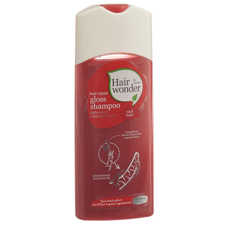 Rdeči šampon HENNA PLUS Gloss 200 ml