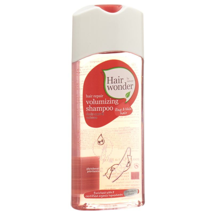 HENNA PLUS Hair Wonder plaukų apimtį didinantis šampūnas 200ml