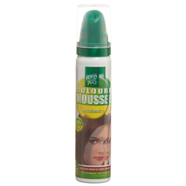 HENNA PLUS Kleurmousse Hazelnoot 6.35 75 ml