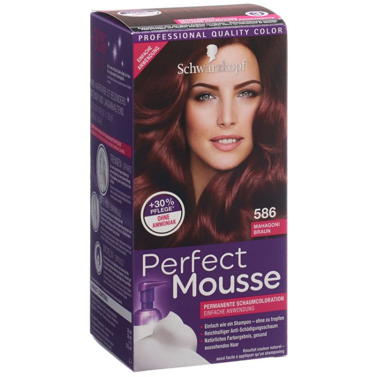 Perfect Mousse 586 Mahogany Brown