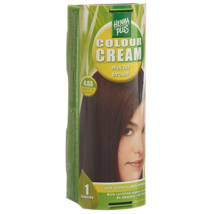 Henna Plus Color Cream 4.03 mockabrun 60 ml