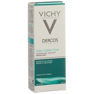 Vichy Dercos Shampooing Sebo-Correcteur cheveux gras FR 200 ml