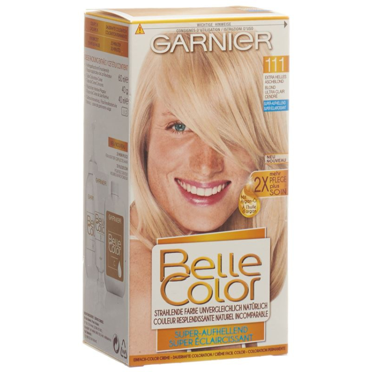 Belle Color Simply Color-Gel št. 111 ekstra svetlo pepelnato blond