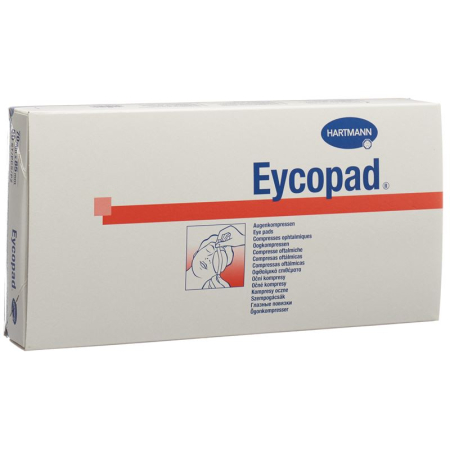 EYCOPAD compresses oculaires 70x85mm non stériles 50 pcs