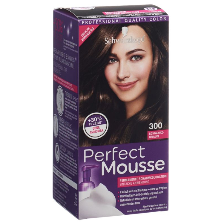 Perfect Mousse black brown 300