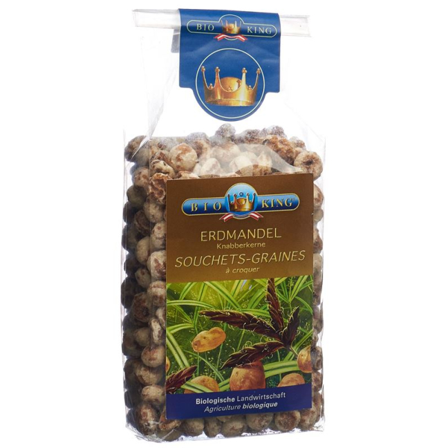 BioKing tigernut nibbling kernels organic bag 250 g