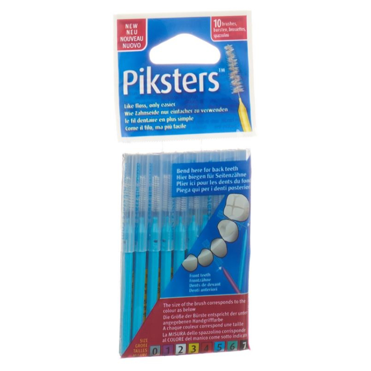 Bàn chải kẽ răng Piksters 5 10 cái