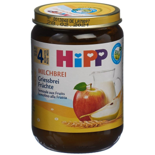 Hipp süt lapası irmik lapası meyveleri 190 gr