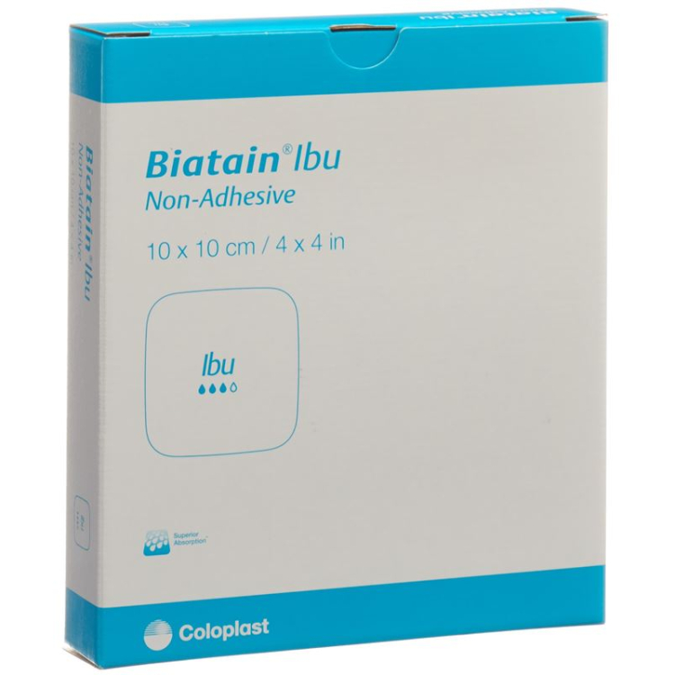 Biatain Ibu Non-Adhesive 10x10cm 5 pcs