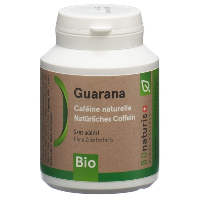 BIOnaturis Guarana Kaps 350 мг Bio 180 Stk