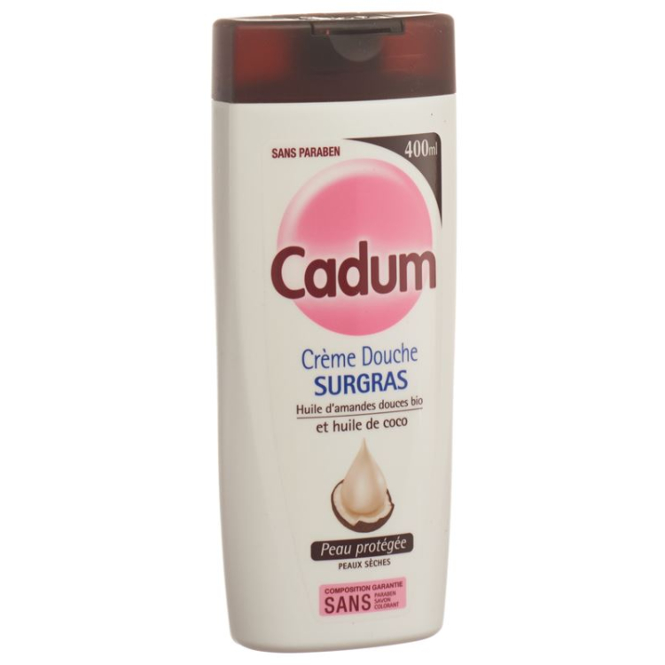 Cadum crème douche surgras coco Fl 400 ml