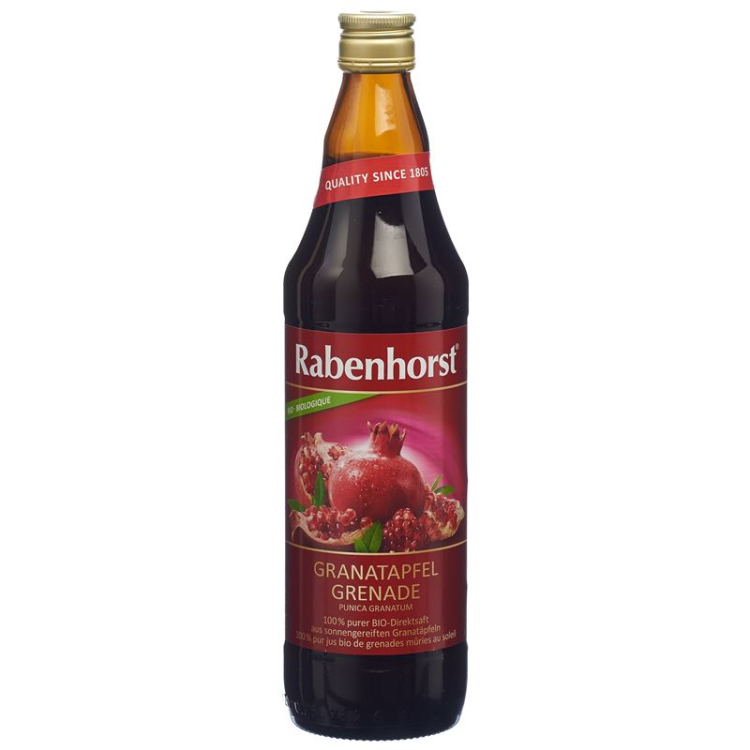 Rabenhorst pomegranate juice bio nut 6 Fl 7.5 dl