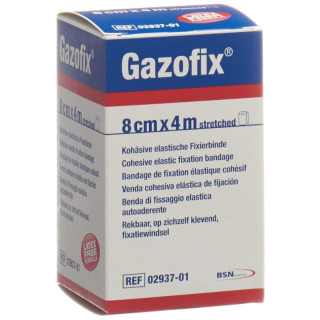 Gazofix cohesive bandage 8cmx4m skin-colored latex-free