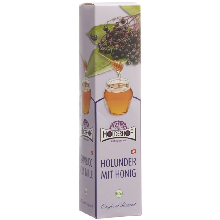 Holderhof elderberry juice with honey Bio Pet 5 dl