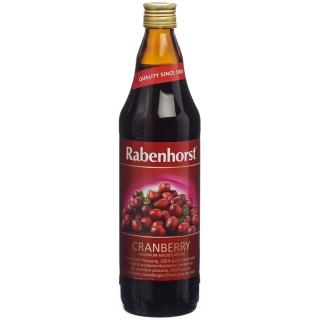 Rabenhorst Cranberry juice nut 6 Fl 750 ml