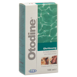 Средство для чистки ушей Otodine с ветеринаром. флакон 100 мл