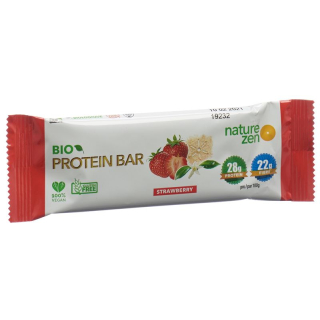 Nature Zen protein bar organic strawberry 40 g