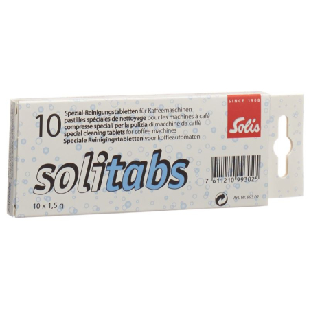 Valymo tabletės SOLITABS 10 vnt