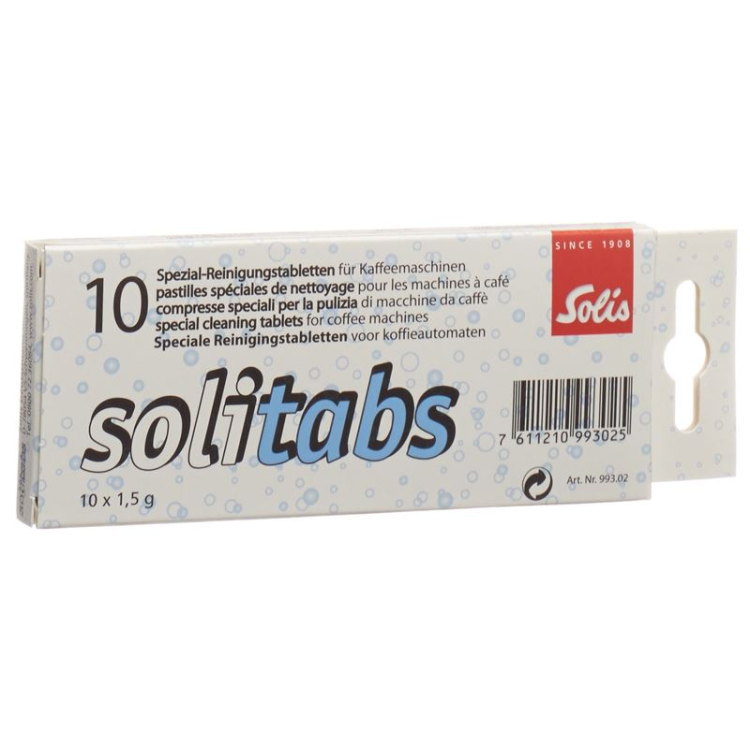 SOLITABS təmizləyici tabletlər 10 ədəd