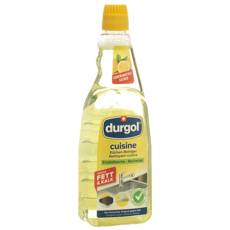 durgol cuisine kitchen cleaner replacement bottle 600 ml