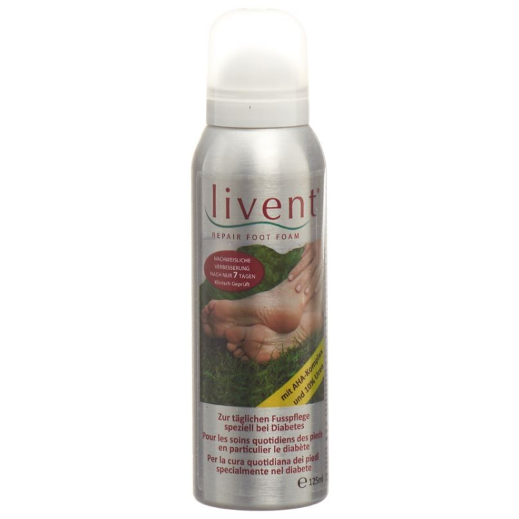 Livent Fusspflege Schaum Spr 125 ml