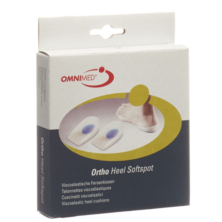 OMNIMED Ortho Heel כרית עקב Gr1 Softspot 1 זוג