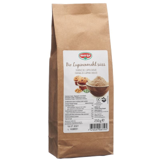 Morga sweet lupine flour organic gluten free 250 g