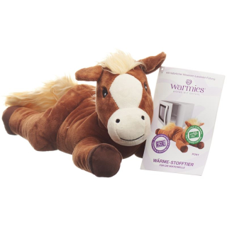 Warmies heat soft toy pony lavender filling